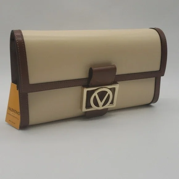 1395- Valentino by Mario Valentino Made In Italy Genuine Italian Leather NWT - Picture 1 of 12